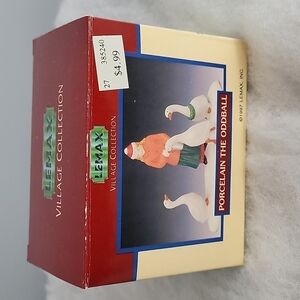 1997 Vintage Lemax Dickensvale Porcelain The Oddball goose Figurine 73215